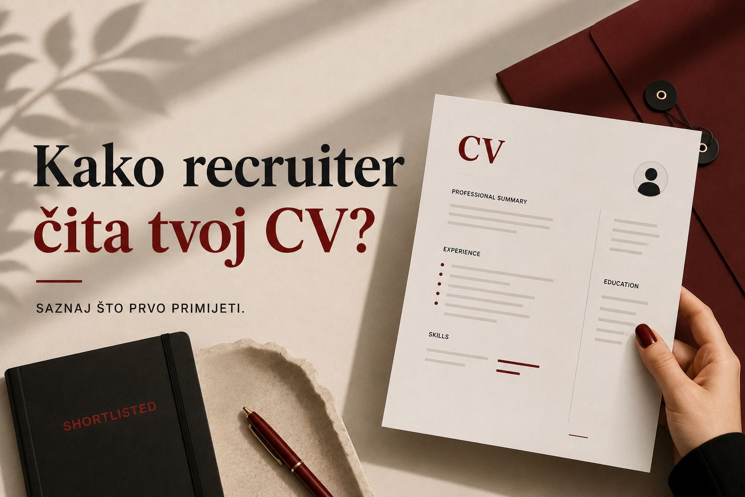 Kako recruiter zapravo čita tvoj CV i što prvo primijeti